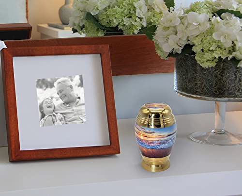 Image of Hawaiian Sunset Cremation Urns for Human Ashes Adult Male Urns for Ashes