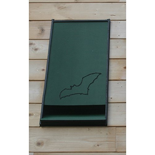 Nestbox Co Integrated Eco Bat Box with Crevice Roosting Chamber in Green