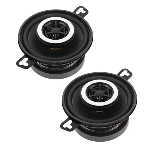 Lot de 2 mini tweeters haute efficacité pour voiture et klaxon puissant