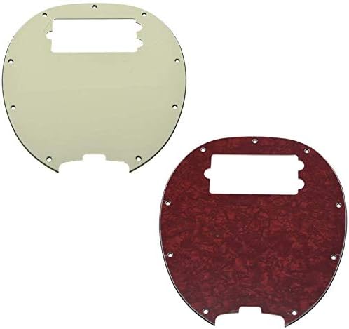 Dopro Bass Pickguard Fit for Musicman classic 4 string StingRay bass models Vintage Tortoise - Image 5