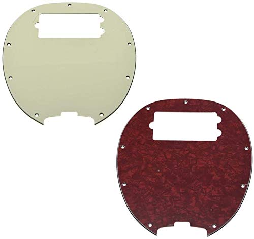 Dopro Bass Pickguard Fit For Musicman Classic 4 String Stingray Bass Models Red Tortoise #TOP3