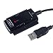 Vantec CB-ISATAU2 SATA/IDE to USB 2.0 Adapter Supports 2.5-Inch, 3.5-Inch, 5.25-Inch Hard Disk Drives (Black)