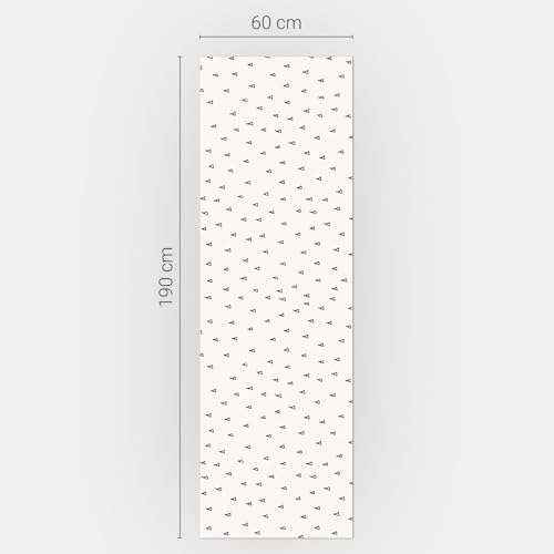 Autocollant porte réfrigérateur 60x190 cm à motif flèches