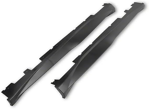 ZL1 Style Side Skirts; Unpainted Compatible For 16-24 Camaro