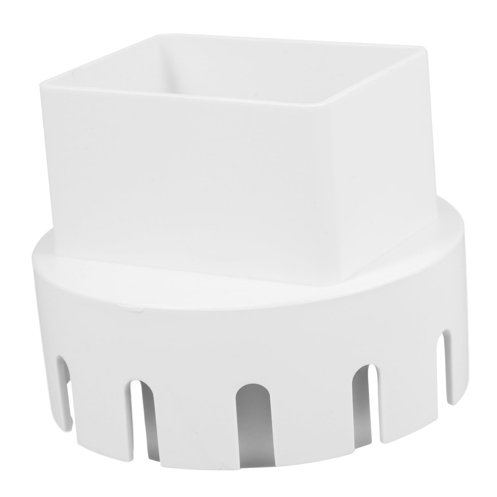 Raccord de tuyau de gouttière anti-fuite blanc, adaptateur pour résoudre le drainage