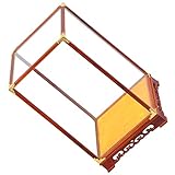 Vetrina versatile: puoi regalarla alla tua famiglia e agli amici, che saranno deliziati da questo prodotto creativo e pratico, custodia in vetro per esporre figure