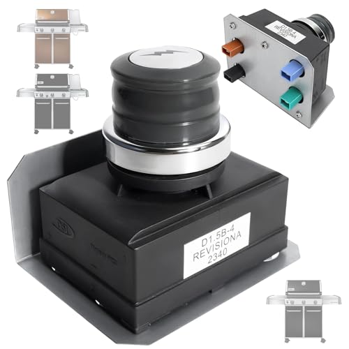 1836-13 7629 7628 Genesis Igniter for Weber Genesis Grill Parts Replacement 330 Genesis 300 SER Front-control Grills Module for Weber Starter 88826 66836 EP330 E310 E330 S330 Ignitor Switch 4 Outlets