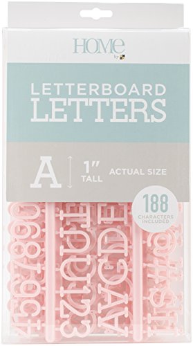 American Crafts DCWV Letterboard Letters & Characters 1