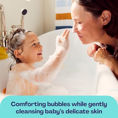 Image of Hello Bello Baby Bubble Bath, Gentle Coconut Vanilla Scent, for Babies and Kids, 10oz Bottle (Pack of 2)