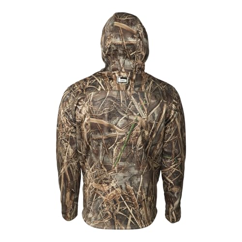 Banded Men's Hooded Mid-Layer Fleece Pullover, Warm Quiet Wind-Resistant Water-Resistant Softshell Outdoor Hunting Hoodie4