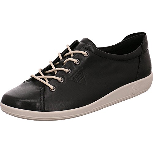 Image of ECCO Soft 2.0 Tie Sneakers | Walking Shoes