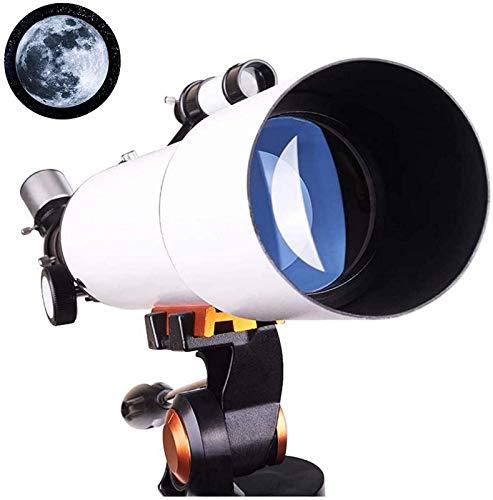SEESEE.U Teleskope für Anfänger in der Astronomie, 80-mm-Objektiv mit großem Ziel, tragbares astronomisches…