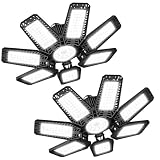 CHENGCHILIT 2-Pack LED Garage Light