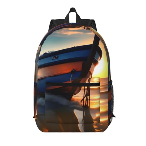 Sac à dos de voyage portable noir résistant : fini le désordre avec ses multiples poches