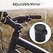 TUCKBOLD Bike Rearview Mirror 36mm Adjustable | Front Riding Mirror Black for Bicycle Mountain Road Bike 1 Pcs