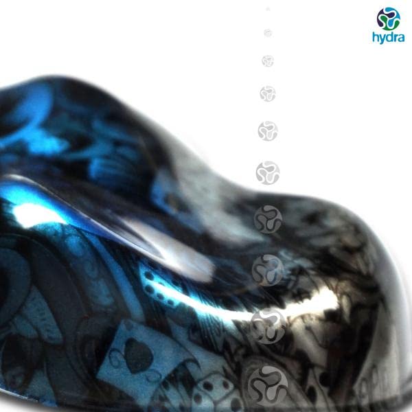 Hydro Dipping Film Feuille Hydrographie Water Transfer Printing Activateur Kit Activator Hydrographics crânes et flammes Largueur: 100cm. Longuer: 200cm (HLC-053)