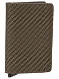 Secrid Slimwallet Khaki Talla única Unisex Adulto, Caqui, Talla única, Moderno, Caqui, Talla única, Moderno