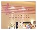 XINGHUA wangzai Store Stickers muraux acryliques de Piano DIY Art Wall Décoration Entraînement Salle de Classe Miroir 3D Stickers Accueil Décor (Color : DPAODDMB-3PCS, Size : M 75cm 180cm)