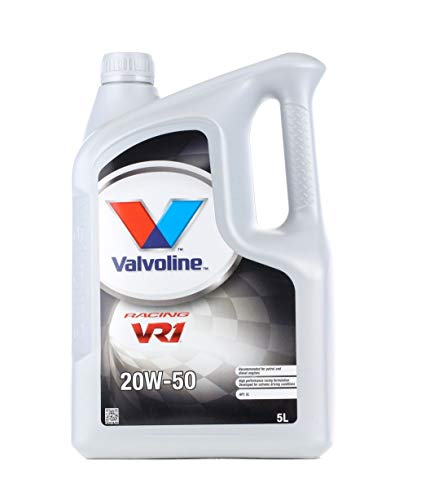 VALVOLINE OEL VR1 Racing Huile Moteur minérale 20W-50 5 l