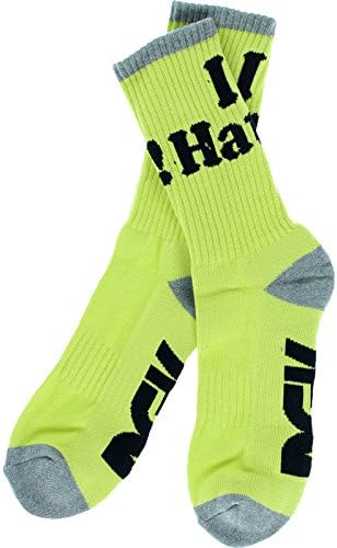DGK Skateboards Haters Volt / Grey / Black Crew Socks