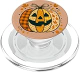 Photo Gallery rustico cucito zucca autunno jack-o -lanterna con fiocco popsockets popgrip per magsafe Photo Gallery rustico cucito zucca autunno jack-o -lanterna con fiocco popsockets popgrip per magsafe