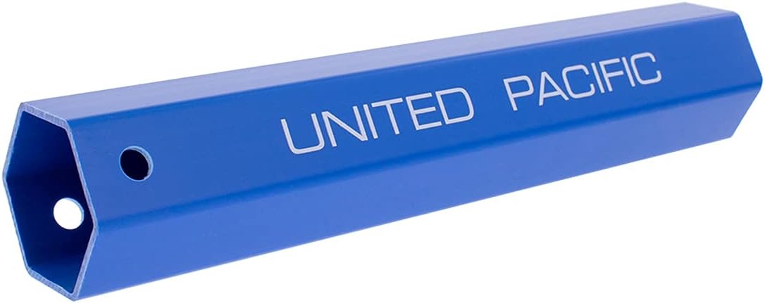 United Pacific 10259 11-inch Plastic Lug Nut Cover Socket for Plastic Lug Nuts, Easy Install & Removal of Plastic Lug Nut Covers, HEX Shape - 1 Unit