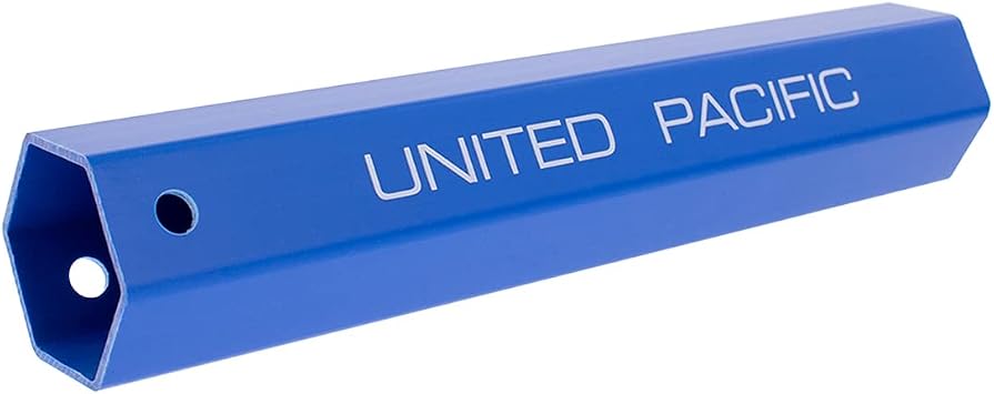 United Pacific 10259 11-inch Plastic Lug Nut Cover Socket for Plastic Lug Nuts, Easy Install & Removal of Plastic Lug Nut Covers, HEX Shape - 1 Unit