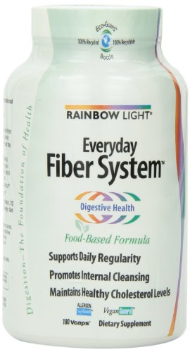 Rainbow Light Everyday Fiber System, Food Based, 180 vcaps