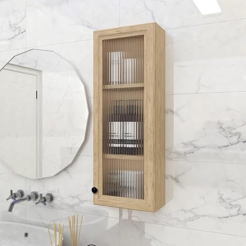 EliteBloom Bathroom Wall Cabinet Storage Modern Minimalism Aluminum Alloy Material