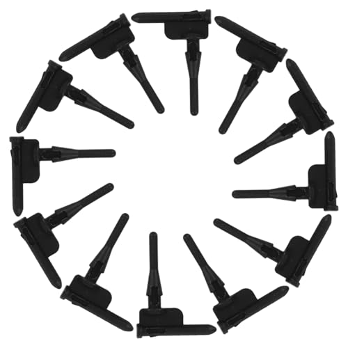 DOITOOL 30pcs Noise Absorption Silicone Rivets for PC Case Fan Mounting Vibration Cooling Fan Accessories Shock Reducing Computer Screws Kit for Effortless Installation and Reliable