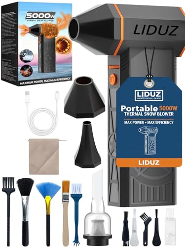 LIDUZ snow blower for ice