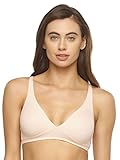 Felina Women's Blissful Comfort Bra | 4-Way Stretch (Sugar Baby, Large-X-Large)