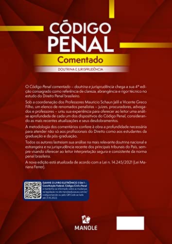 Código Penal Comentado: Doutrina e Jurisprudência