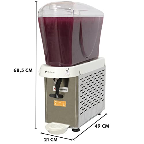 Refresqueira Inox 1 Reservatório 16LTS RV116