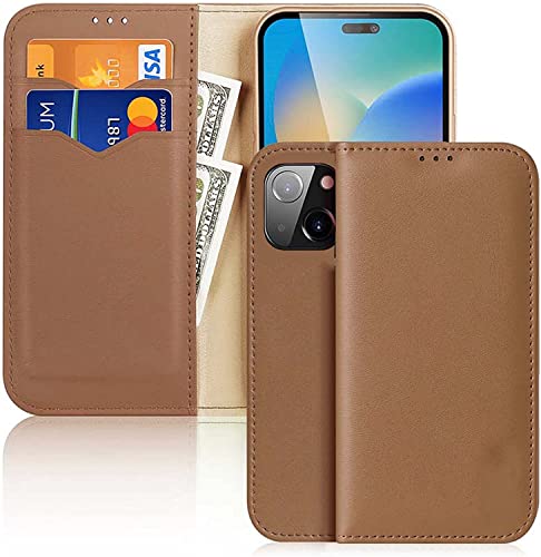 Coque intérieure en TPU et blocage RFID pour cet étui portefeuille iPhone 14 Plus
