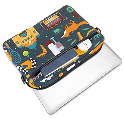 Sacoche ordinateur 14 pouces Kangaroo Melbourne Elements multicolore