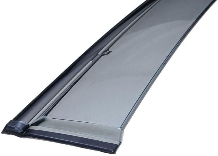 WellVisors Window Visors Wind Deflectors Compatible with Volkswagen VW 2009-2017 Tiguan with Black Trim Rain Guards 3-847VW019