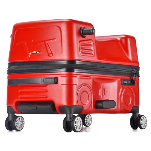 YIHANSS Maleta de Forma de automóvil para niños, Equipaje de Viaje para niños Viajes, Equipaje de Viaje de caparazón Duro para niñas, Equipaje Impermeable y ridícula con Ruedas giratorias/Bloqueo de