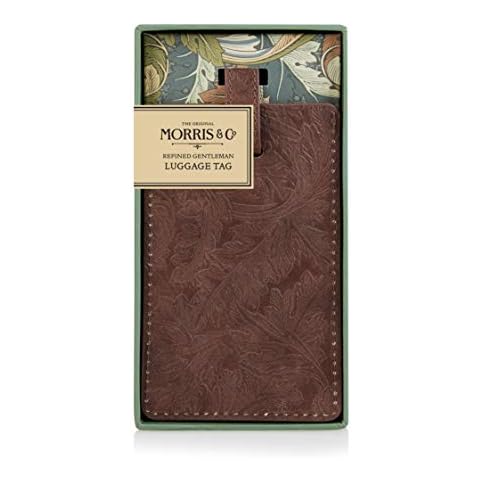 Morris & Co. Refined Gentleman Luggage Bag Tag In Gift Box, 14 cm Cover