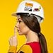 240PCS Funny Hard Hat Stickers for Adults, Funny Blue Collar Stickers, Vinyl and Waterproof Stickers for Water Bottle Laptop Tool Box Helmet Welding Hardhat Electrician Construction