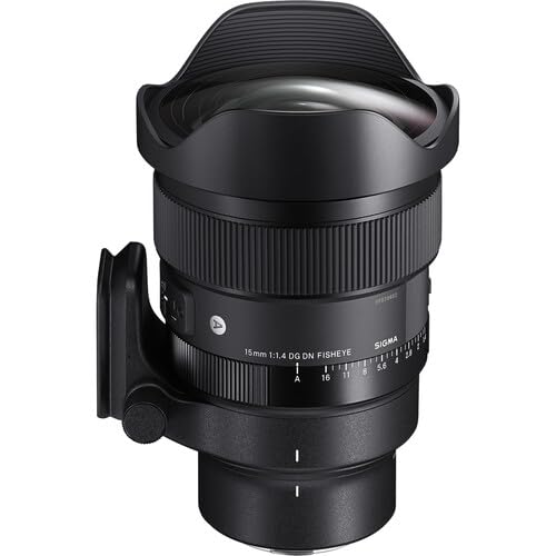 Image of Sigma 15mm f /1.4 DG DN Diagonal Fisheye Art Lens for Sony E-Mount with Pixel Advanced Accessories Bundle | 478965 | Extended 3 Years Warranty | sigma 15mm f1.4 e Mount