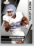 2025 Sage Hit Draft #90 Omarion Hampton NXL North Carolina Tar Heels Football Card in Raw (NM or Better) Condition