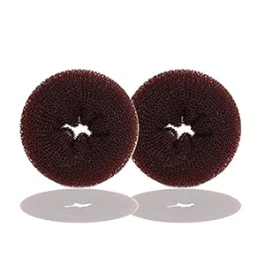 Kitjans Haar Donut Bun Maker, 2 Stück