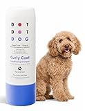 Dog Shampoo and Conditioner for Curly Coats - Defines Curls - Gentle, Hypoallergenic & Vegan - Low-Irritation Fragrance Dog Shampoo Sensitive Skin & Itchy Skin - Soft & Shiny Fur - 280ml