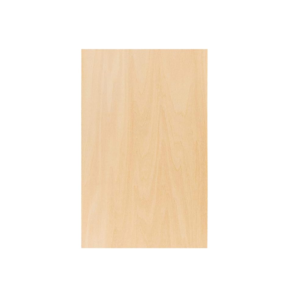Sperrholzplatte 1 Stück Lindensperrholz Quadratische Holzplättchen Blanko Holzstücke Holzplatten zum Basteln Holzplatte zum Malen Holz zum Lasern Balsaholz Platten für DIY Modell Gemälde