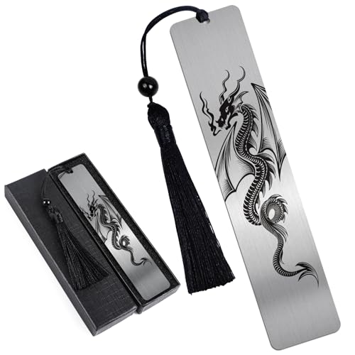 Dragon Fantasy Metal Bookmark