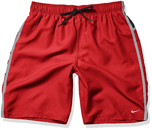 Nike Swim Men's Diverge 9" Volley Short Swim Trunk, University Red, X-Large #TOP3