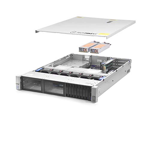 TechMikeNY Server Energy-Efficient 2xE5-2650v3 2.30Ghz 20-Core 8GB RAM ProLiant DL380 G9 (Renewed)