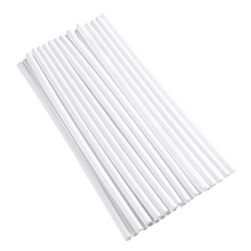 Abaodam Bike Spoke Kit 75 Pcs Wheel Rim Spoke Covers White Bike Rim Skin Easy Install for Motorcycles