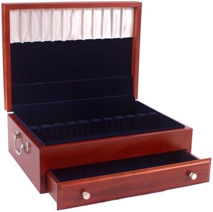 212 Main Bounty One Drawer Flatware Chest, Mahogany